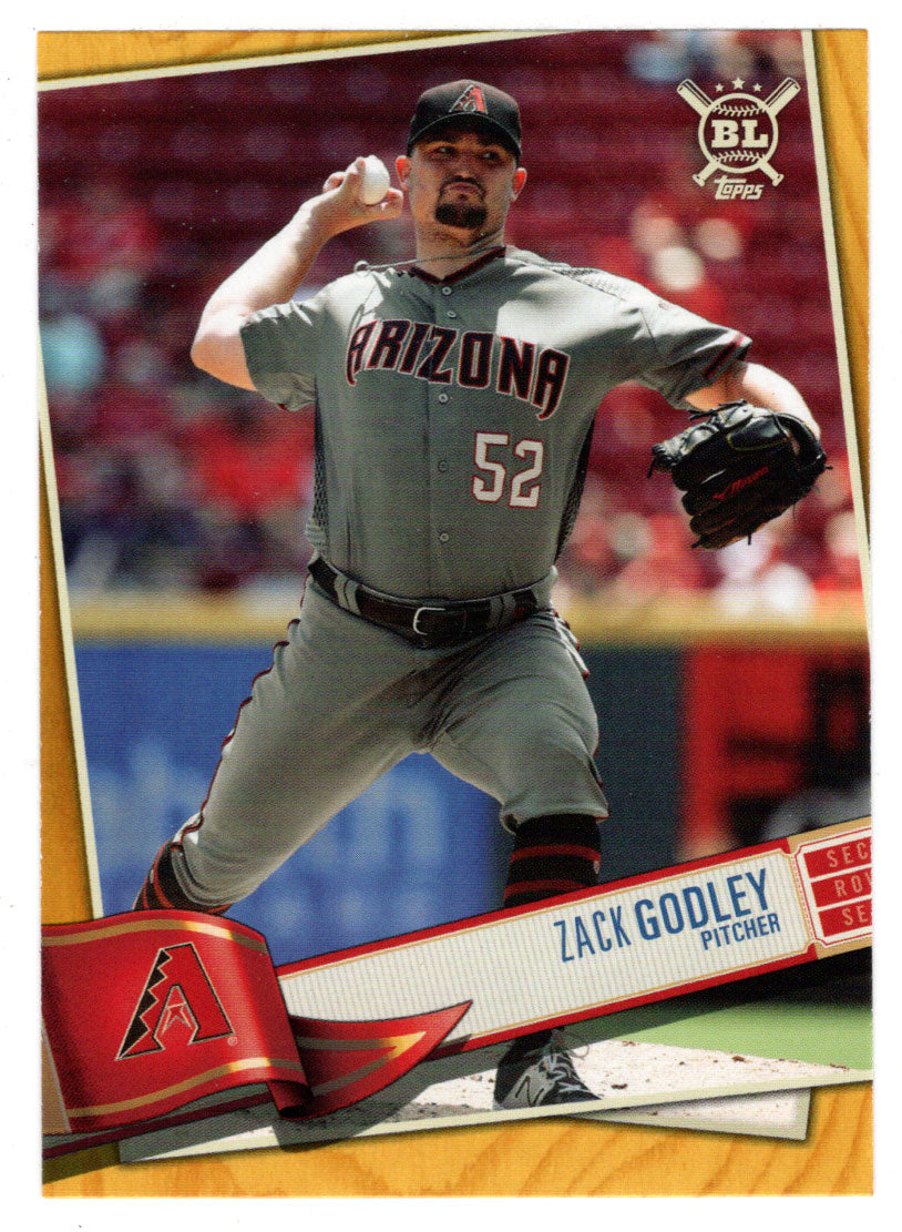Zack Godley - Arizona Diamondbacks - Gold Edition (MLB Baseball Card) 2019 Topps Big League # 27 Mint