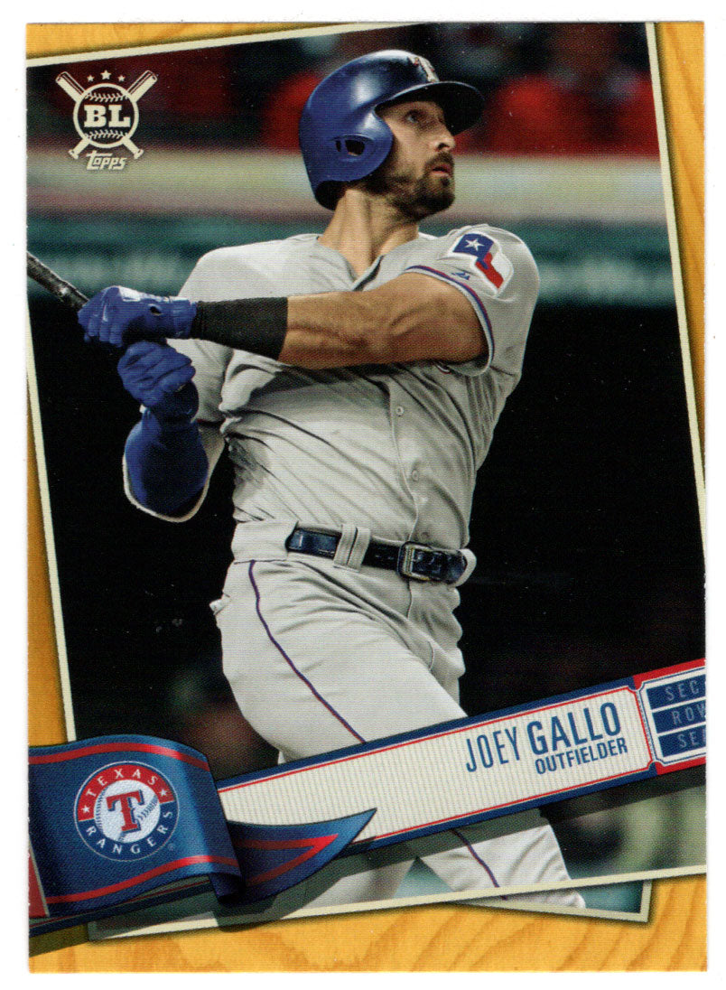 Joey Gallo - Texas Rangers - Gold Edition (MLB Baseball Card) 2019 Topps Big League # 42 Mint