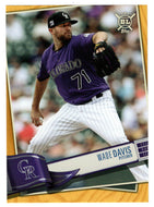 Wade Davis - Colorado Rockies - Gold Edition (MLB Baseball Card) 2019 Topps Big League # 62 Mint
