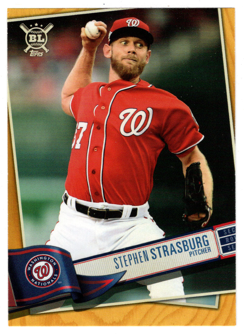 Stephen Strasburg - Washington Nationals - Gold Edition (MLB Baseball Card) 2019 Topps Big League # 64 Mint