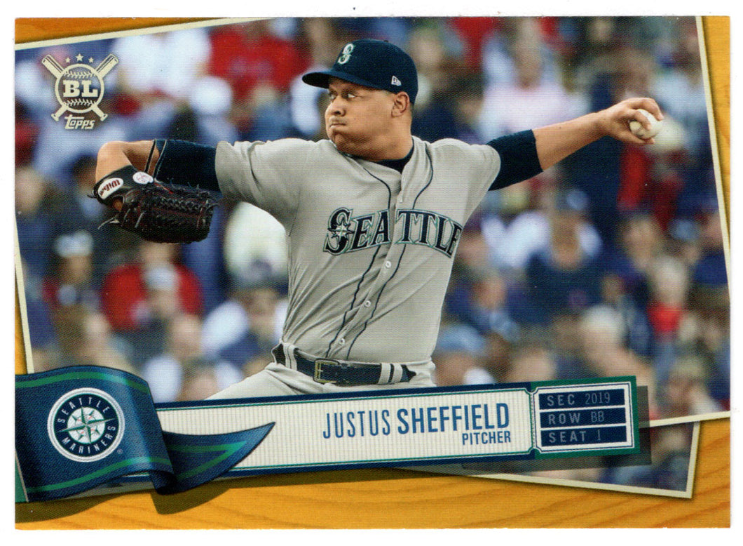 Justus Sheffield - Seattle Mariners - Gold Edition (MLB Baseball Card) 2019 Topps Big League # 82 Mint