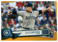 Justus Sheffield - Seattle Mariners - Gold Edition (MLB Baseball Card) 2019 Topps Big League # 82 Mint