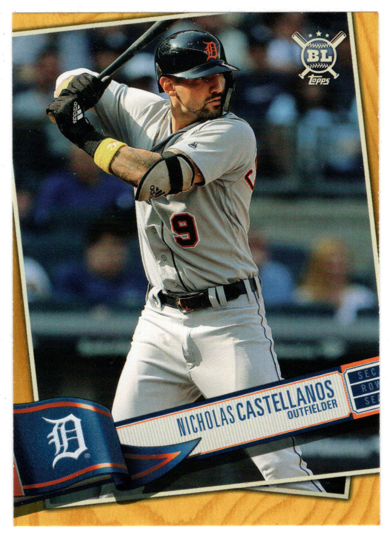 Nicholas Castellanos - Detroit Tigers - Gold Edition (MLB Baseball Card) 2019 Topps Big League # 121 Mint