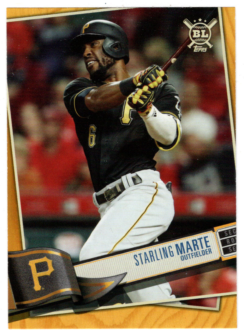 Starling Marte - Pittsburgh Pirates - Gold Edition (MLB Baseball Card) 2019 Topps Big League # 140 Mint