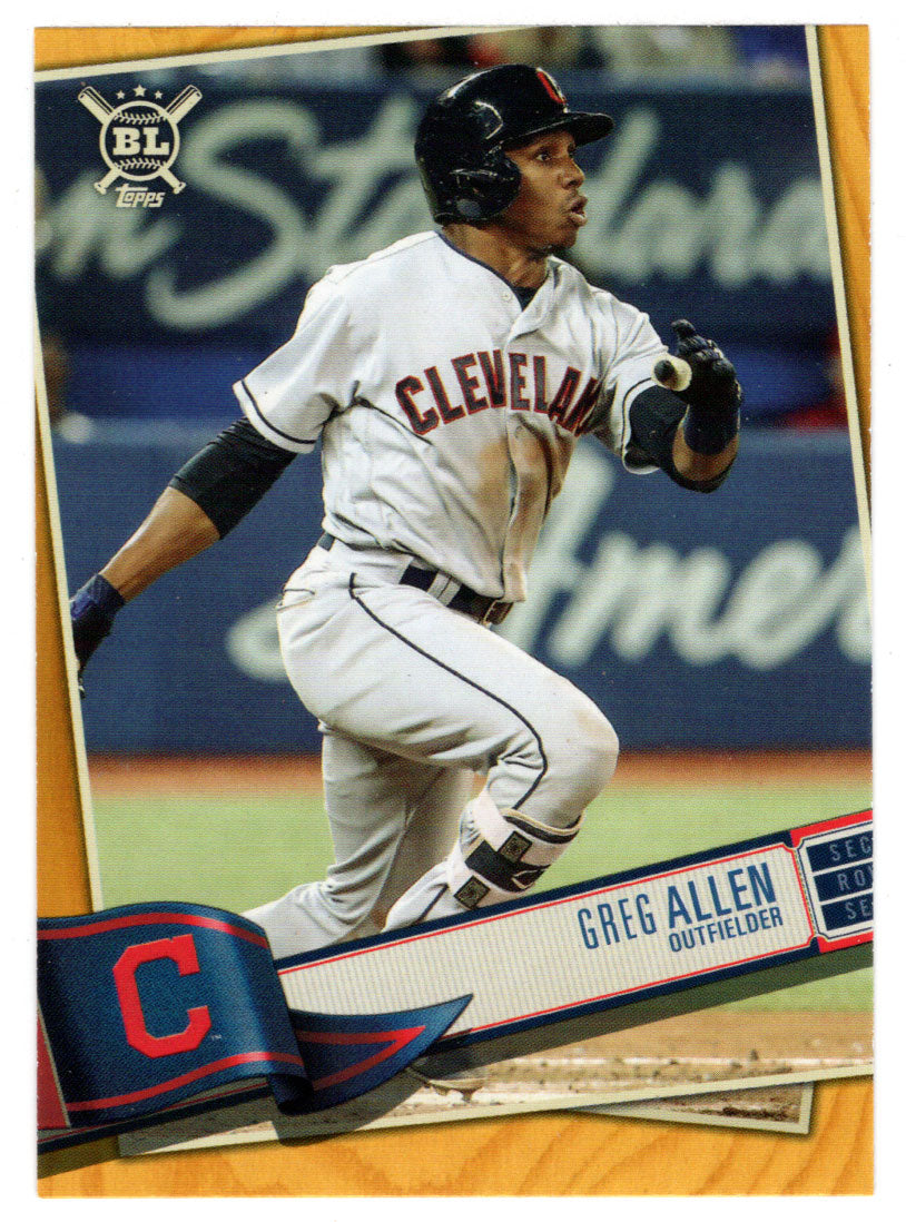 Greg Allen - Cleveland Indians - Gold Edition (MLB Baseball Card) 2019 Topps Big League # 175 Mint
