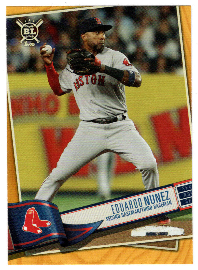Eduardo Nunez - Boston Red Sox - Gold Edition (MLB Baseball Card) 2019 Topps Big League # 185 Mint