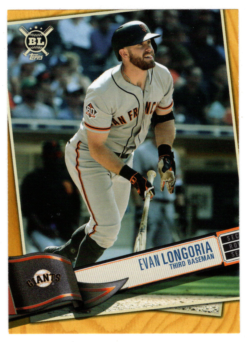 Evan Longoria - San Francisco Giants - Gold Edition (MLB Baseball Card) 2019 Topps Big League # 233 Mint