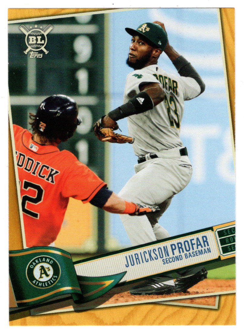 Jurickson Profar - Oakland Athletics - Gold Edition (MLB Baseball Card) 2019 Topps Big League # 291 Mint