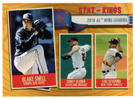 Patrick Corbin - Max Scherzer - Jacob deGrom - Stat-Kings - Gold Edition (MLB Baseball Card) 2019 Topps Big League # 365 Mint