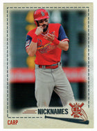 Matt Carpenter - St. Louis Cardinals - Players Weekend Nicknames (MLB Baseball Card) 2019 Topps Big League # PW-6 Mint