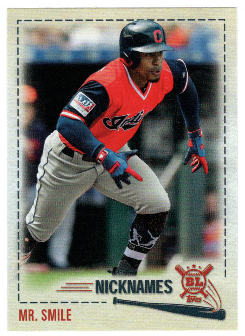 Francisco Lindor - Cleveland Indians - Players Weekend Nicknames (MLB Baseball Card) 2019 Topps Big League # PW-11 Mint