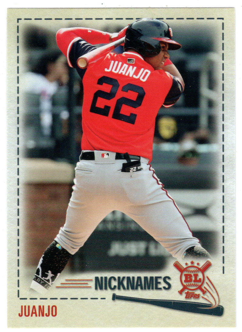 Juan Soto - Washington Nationals - Players Weekend Nicknames (MLB Baseball Card) 2019 Topps Big League # PW-14 Mint