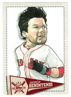 Andrew Benintendi - Boston Red Sox - Star Caricature Reproductions (MLB Baseball Card) 2019 Topps Big League # SCR-AB Mint