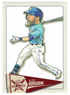 Alex Gordon - Kansas City Royals - Star Caricature Reproductions (MLB Baseball Card) 2019 Topps Big League # SCR-AG Mint