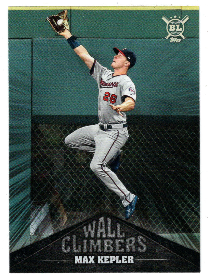 Max Kepler - Minnesota Twins - Wall Climbers (MLB Baseball Card) 2019 Topps Big League # WC3 Mint