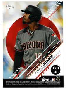 Adam Jones - Arizona Diamondbacks - MVP Awards (MLB Baseball Card) 2019 Topps Stickers # 2 Mint