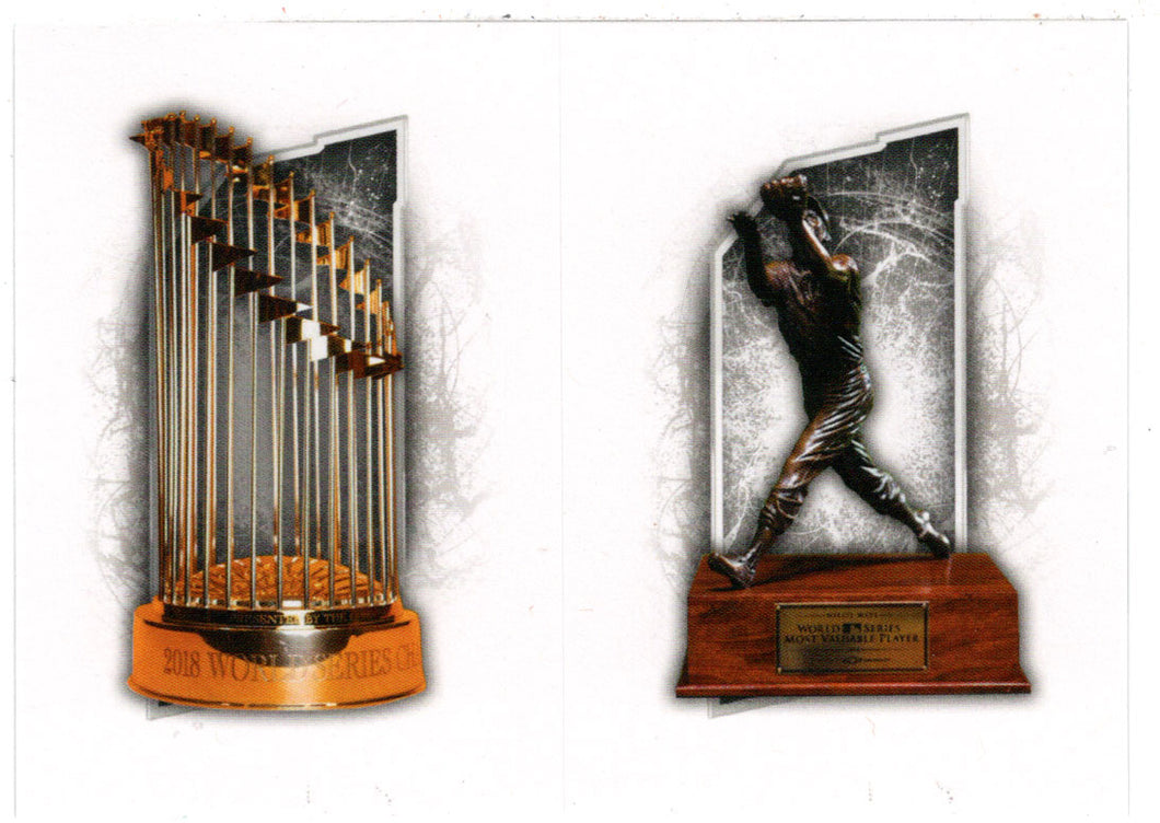 Odubel Herrera - World Series MVP Trophy (MLB Baseball Card) 2019 Topps Stickers # 5 - 6 Mint