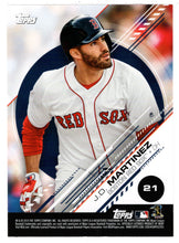 Load image into Gallery viewer, David Price - J.D. Martinez (MLB Baseball Card) 2019 Topps Stickers # 21 Mint
