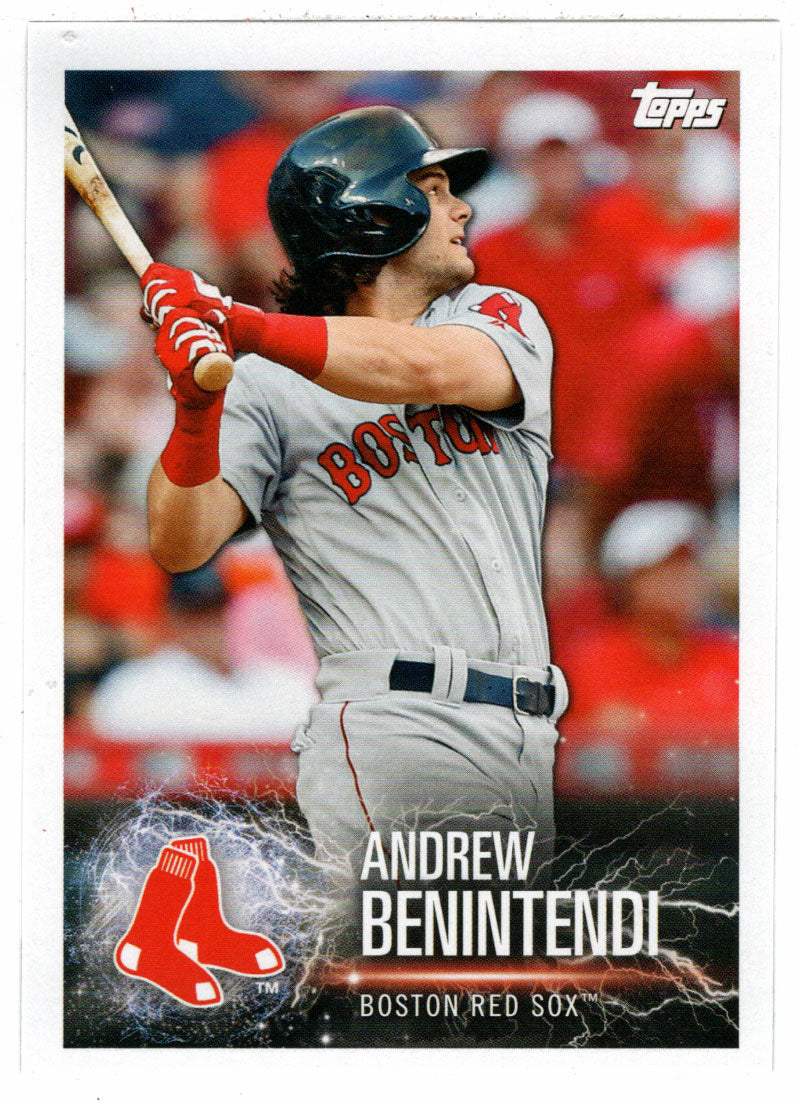 Andrew Benintendi - Trea Turner (MLB Baseball Card) 2019 Topps Stickers # 22 Mint