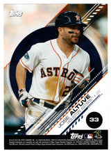 Load image into Gallery viewer, Corey Kluber - Jose Altuve (MLB Baseball Card) 2019 Topps Stickers # 33 Mint
