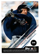 Load image into Gallery viewer, Carlos Santana - Freddie Freeman (MLB Baseball Card) 2019 Topps Stickers # 34 Mint
