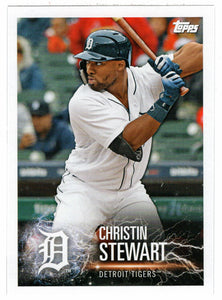 Christin Stewart - Javier Baez (MLB Baseball Card) 2019 Topps Stickers # 36 Mint