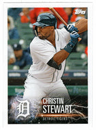 Christin Stewart - Javier Baez (MLB Baseball Card) 2019 Topps Stickers # 36 Mint