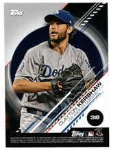 Load image into Gallery viewer, Clayton Kershaw - Michael Fulmer (MLB Baseball Card) 2019 Topps Stickers # 38 Mint
