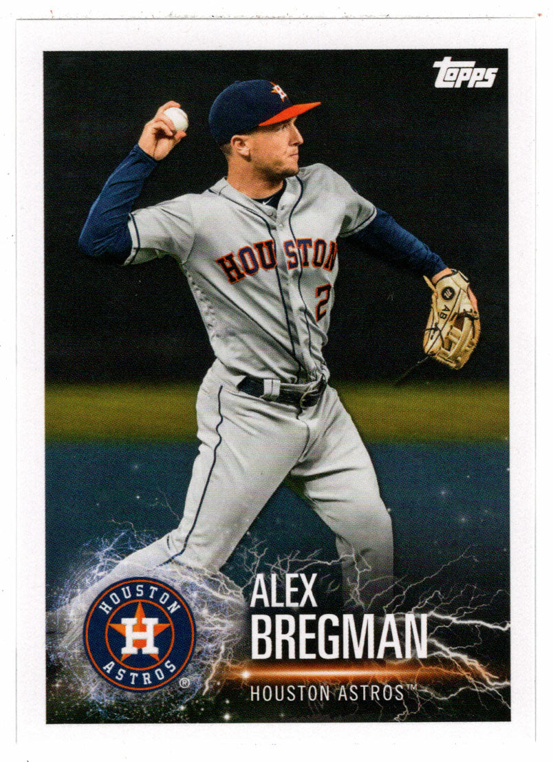 Alex Bregman - Eddie Rosario (MLB Baseball Card) 2019 Topps Stickers # 44 Mint