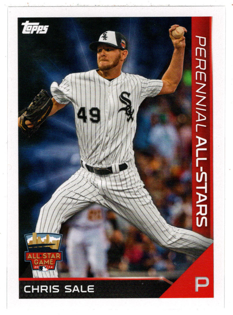 Chris Sale - Miles Mikolas (MLB Baseball Card) 2019 Topps Stickers # 48 Mint
