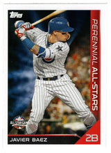 Load image into Gallery viewer, Javier Baez - Nathan Eovaldi (MLB Baseball Card) 2019 Topps Stickers # 50 Mint
