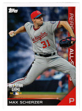 Load image into Gallery viewer, Max Scherzer - Trey Mancini (MLB Baseball Card) 2019 Topps Stickers # 52 Mint
