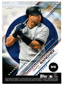 Giancarlo Stanton - Gary Sanchez (MLB Baseball Card) 2019 Topps Stickers # 55 Mint