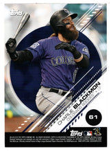 Load image into Gallery viewer, Brett Phillips - Charlie Blackmon (MLB Baseball Card) 2019 Topps Stickers # 61 Mint
