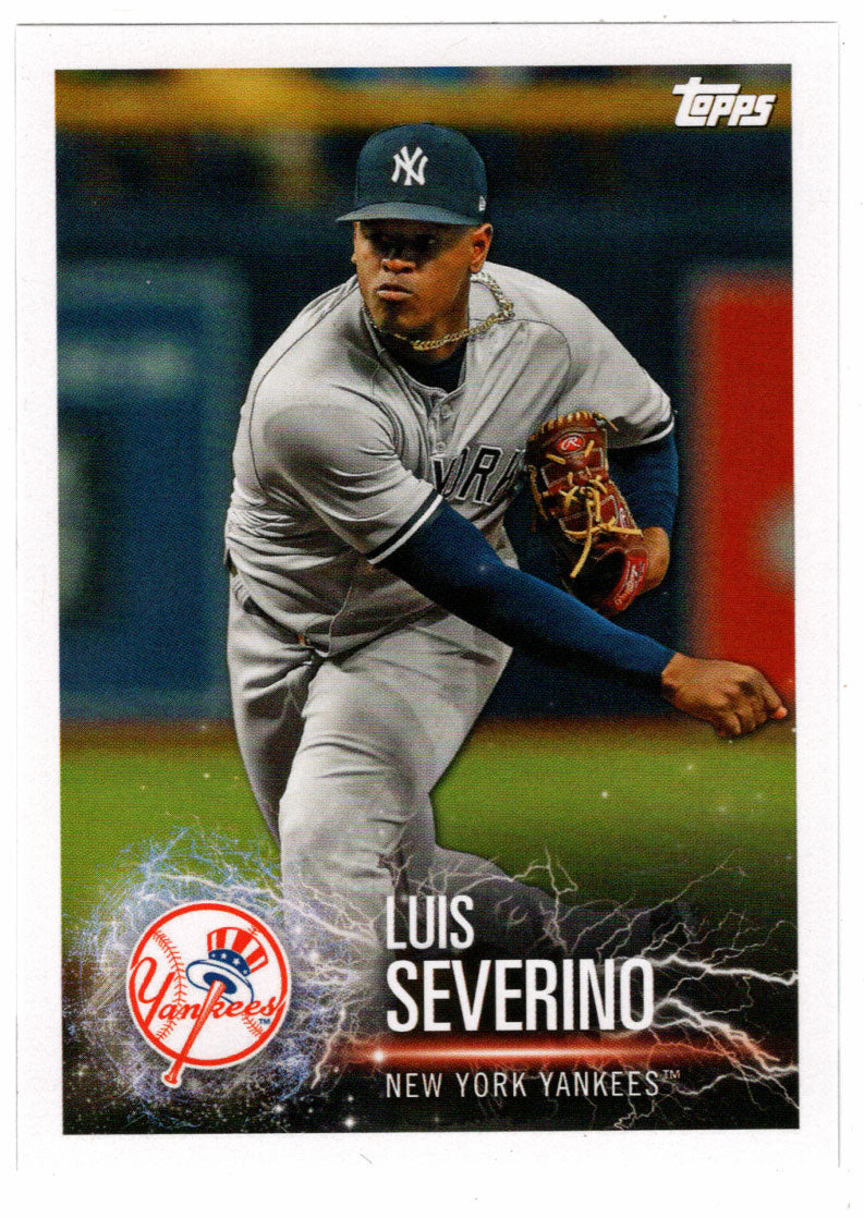 Luis Severino - Matt Carpenter (MLB Baseball Card) 2019 Topps Stickers # 74 Mint
