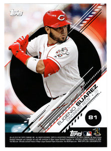 Dee Gordon - Eugenio Suarez (MLB Baseball Card) 2019 Topps Stickers # 81 Mint