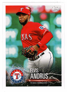 Elvis Andrus - Ozzie Albies (MLB Baseball Card) 2019 Topps Stickers 92 Mint
