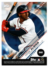 Load image into Gallery viewer, Elvis Andrus - Ozzie Albies (MLB Baseball Card) 2019 Topps Stickers 92 Mint
