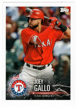 Load image into Gallery viewer, Joey Gallo - Noah Syndergaard (MLB Baseball Card) 2019 Topps Stickers 95 Mint
