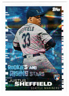 Justus Sheffield - Ronald Torreyes - Rookie & Rising Stars (MLB Baseball Card) 2019 Topps Stickers 107 Mint