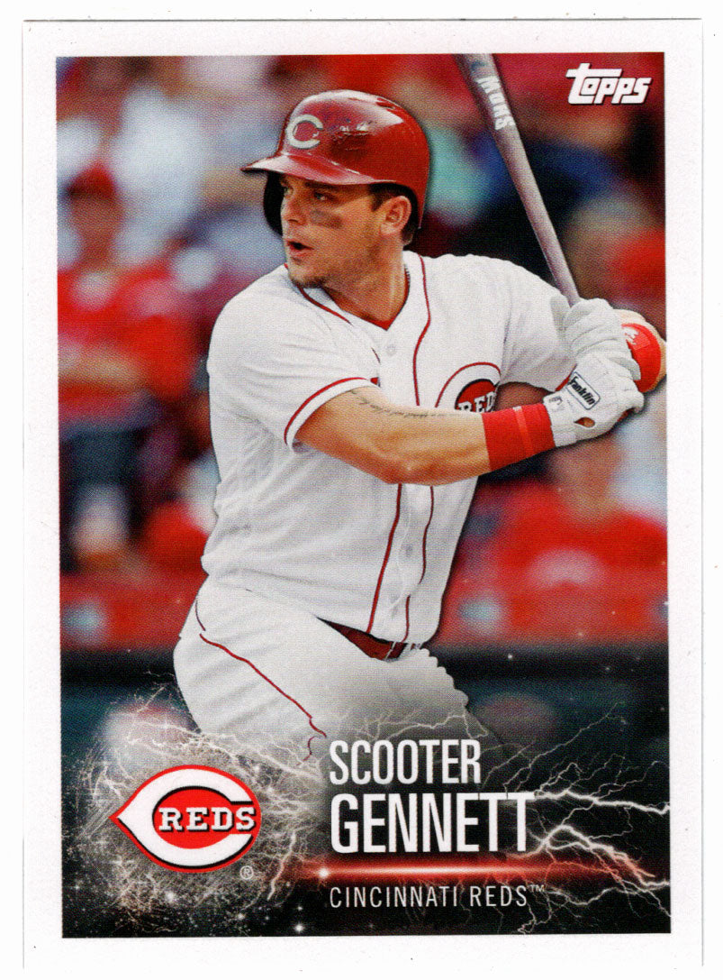 Scooter Gennett - Andrew McCutchen (MLB Baseball Card) 2019 Topps Stickers 155 Mint