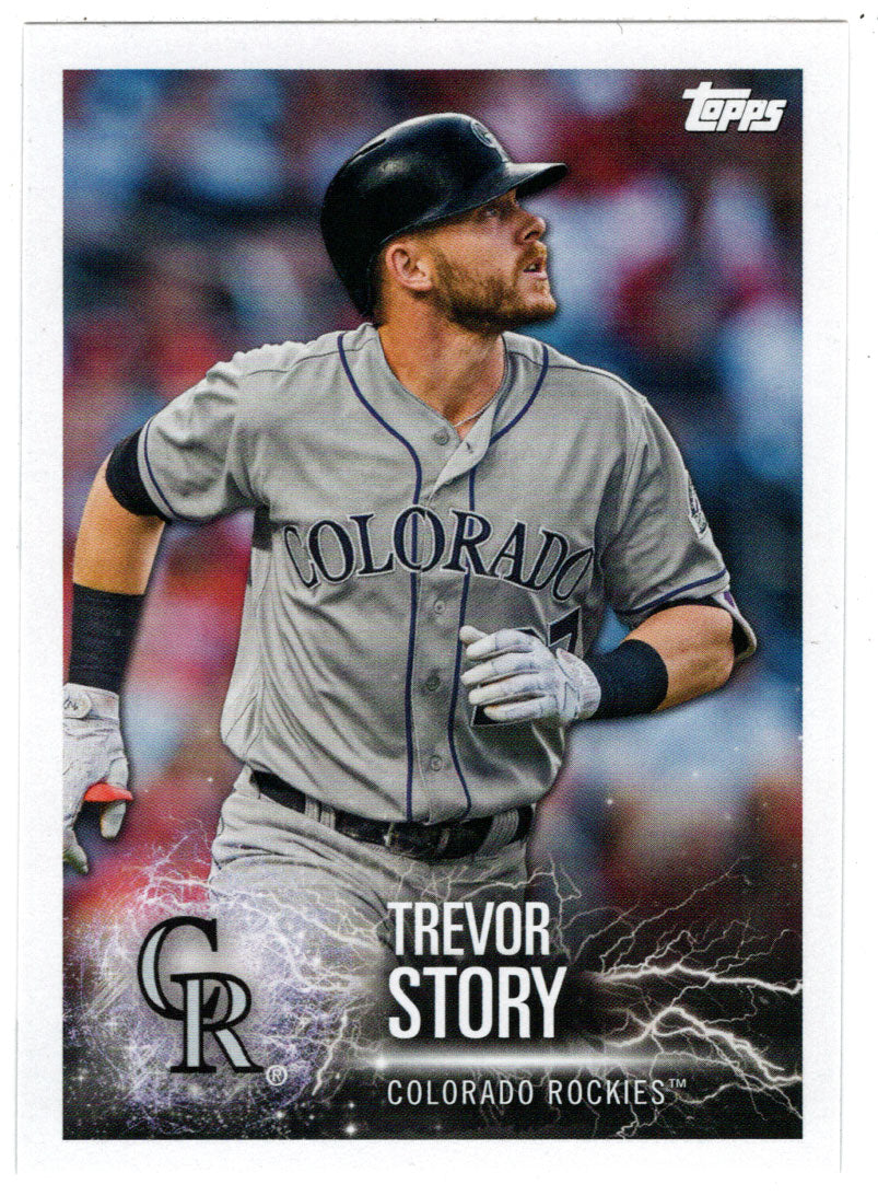 Trevor Story - Tim Anderson (MLB Baseball Card) 2019 Topps Stickers 168 Mint