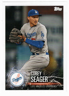 Corey Seager - Michael Brantley (MLB Baseball Card) 2019 Topps Stickers 172 Mint