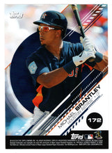 Load image into Gallery viewer, Corey Seager - Michael Brantley (MLB Baseball Card) 2019 Topps Stickers 172 Mint
