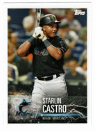 Starlin Castro - J.T. Realmuto (MLB Baseball Card) 2019 Topps Stickers 174 Mint