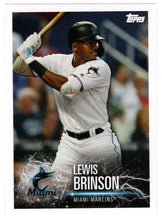 Load image into Gallery viewer, Lewis Brinson - Charlie Morton (MLB Baseball Card) 2019 Topps Stickers 177 Mint
