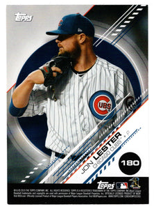 Jon Lester - Ryan Braun (MLB Baseball Card) 2019 Topps Stickers 180 Mint
