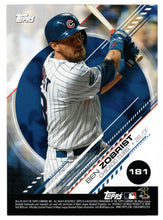 Load image into Gallery viewer, Lorenzo Cain - Ben Zobrist (MLB Baseball Card) 2019 Topps Stickers 181 Mint
