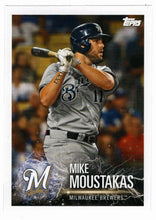 Load image into Gallery viewer, Mike Moustakas - Walker Buehler (MLB Baseball Card) 2019 Topps Stickers 182 Mint
