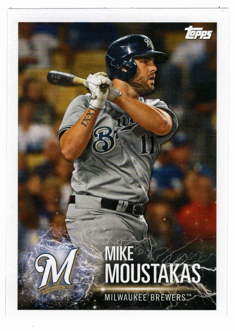 Mike Moustakas - Walker Buehler (MLB Baseball Card) 2019 Topps Stickers 182 Mint